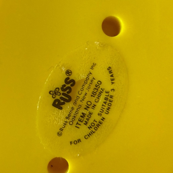 Surf Troll Doll Shorts by Russ 3.5" red Hair Yellow Surfboard Summer - Picture 4 of 4